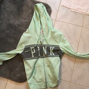 PINK VS Mint Zip Up
